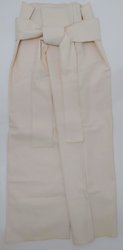 folding trouser-skirt beige